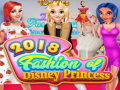 Lojë Moda e Princeshave Disney 2018 në internet