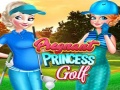 Lojë Princesha e shtatzënë luan golf në internet