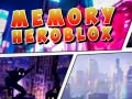 Lojë Memorie Heroblox në internet