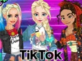 Lojë Princesha Tik Tok në internet