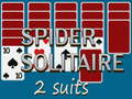 Lojë Spider Solitaire 2 Suit në internet