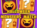 Lojë Halloween Monsters Match në internet