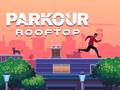 Lojë Parkour mbi çatinë në internet