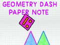 Lojë Geometry Dash Shënim Letre në internet