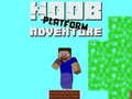 Lojë Adventure në Platformën Noob në internet