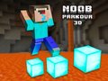 Lojë Noob Parkour 3D në internet