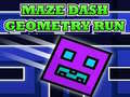 Lojë Geometry Dash Hartat e Labirintit në internet