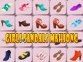 Lojë Mahjong Sandale për Vajza në internet