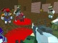 Lojë Lufta Blocky: Zombie e Mrekullueshëm në internet