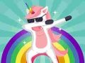 Lojë Dab Pishmangë Unicorns në internet