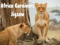 Lojë Puzzle Karnivor Afrika në internet
