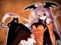 Lojë Puzzle Anime Halloween në internet