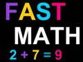 Lojë Matematika e Shpejtë në internet