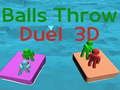 Lojë Duel i Hedhjes së Topave 3D në internet