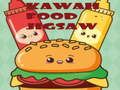 Lojë Puzzulli i Ushqimit Kawaii në internet