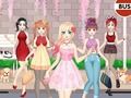 Lojë Lojë Veshje për Vajzat Anime në internet