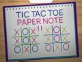 Lojë Tic Tac Toe Shënim Letre 2 në internet