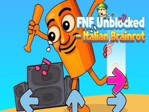 Lojë FNF zhbllokuar trurin italian në internet