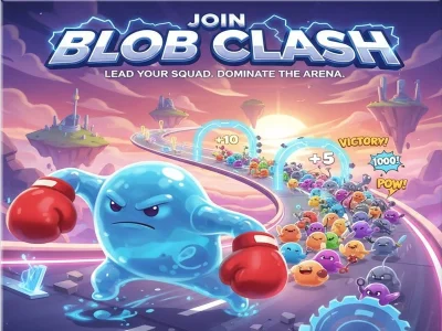 Lojë Bashkohuni me Blob Clash në internet