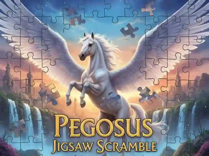 Lojë Pegasus Jigsaw Scramble në internet