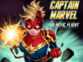 Lojë Kapiten Marvel: Fluturimi Galactic në internet