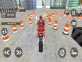 Lojë Parkimi i Bicikletave: Aventurë e Garave të Motocikletave 3D në internet