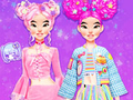 Lojë Sfidë e Modës së Rrugës Harajuku me Hashtag në internet