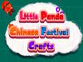 Lojë Panda i Vogël Craft d Festivalit Kinez në internet