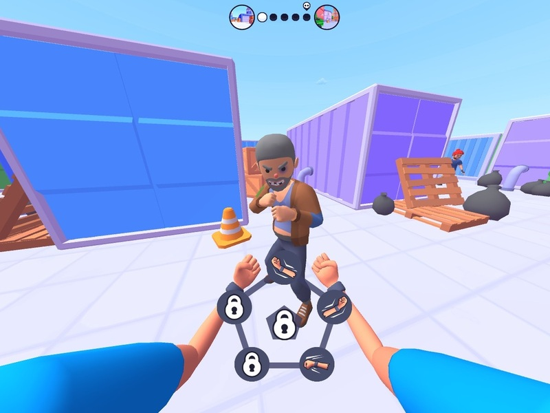 Lojë Njeriu i Brawler: Grushti i Fury në internet