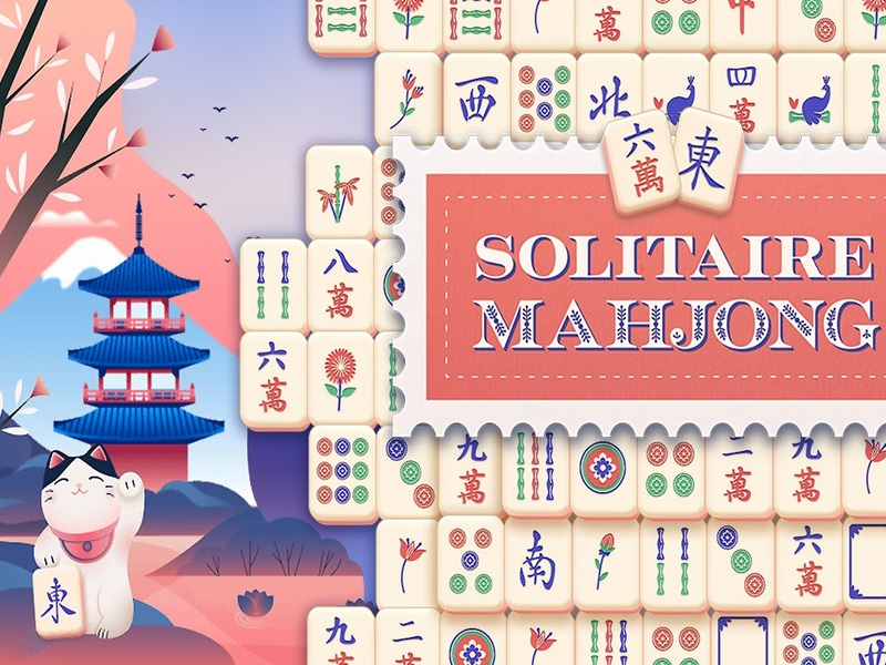 Lojë Solitar Mahjong në internet