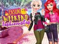 Lojë Fashionistat e fundjavës casual në internet