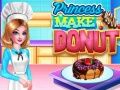 Lojë Princesha Bën Donut në internet