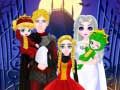 Lojë Kostumi i Halloween për Familjen Princesse në internet