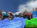 Lojë Stuntet me Monster Truck në Qiell në internet