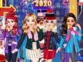 Lojë Princese Mbrëmje të Vitit të Ri në internet