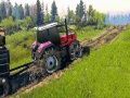 Lojë Simulator që tërheq tren me traktor me zinxhir real në internet