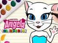 Lojë Libri i ngjyrave Talking Angela në internet