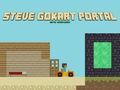 Lojë Steve GoKart Portal në internet