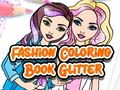 Lojë Libri i Ngjyrosjes së Modës me Glitter në internet