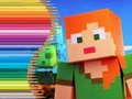 Lojë Libri i ngjyrave për Minecraft në internet