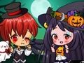 Lojë Çifti Chibi i Halloween në internet