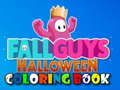 Lojë Fall Guys Libër për Ngjyrosje Halloween në internet