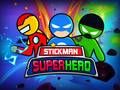 Lojë Stickman Super Hero në internet