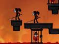 Lojë Luftëtar Stickman Ninja HTML5 në internet