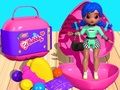 Lojë Surpriz: Zbrazhimi Doll Makeup në internet