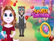 Lojë Çift kotele Valentine bukuroshe në internet