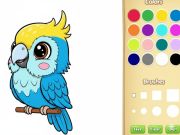 Lojë Libri i ngjyrosjes së kafshëve kawaii në internet