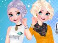 Lojë Fustanet Metalike Elsa në internet