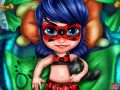 Lojë Bebja ladybug e lënduar në internet