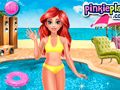 Lojë Koha në pishinë e Princeshës Merimangës në internet